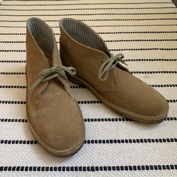 Clarks Classics Desert Boot Beige Suede Size 10 - Picture 4 of 11